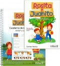 Rosita y Juanito. Libro de lectura y cuaderno de lectoescritura script y cursiva