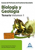 Biología y Geología. Temario. Volumen I. Geología.  Cuerpo de Profesores de Enseñanza Secundaria.