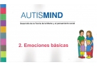 AutisMind 2 Emociones básicas. Desarrollo de la teoría de la mente y el pensamiento social